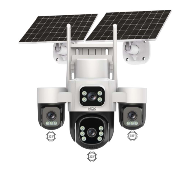 INOX-X24 4G SOLAR ESİM 6 MOTOR 3PT KAMERA